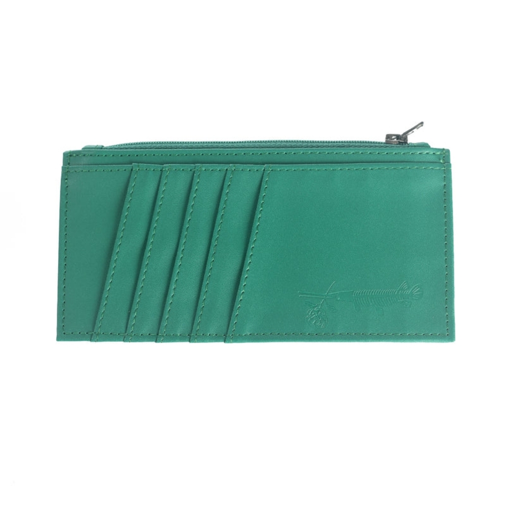 NWOT Sipsey Wilder Emerald Slim Card Wallet